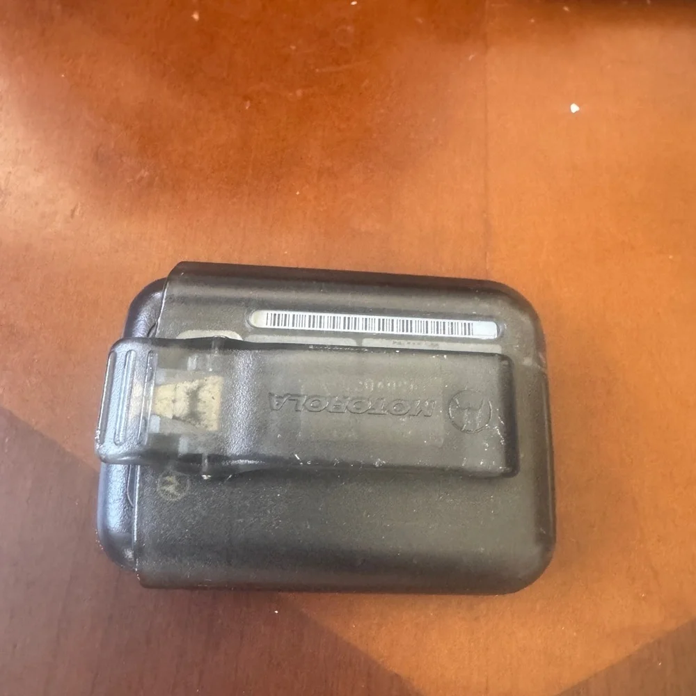 Motorola Black and Gray Pager